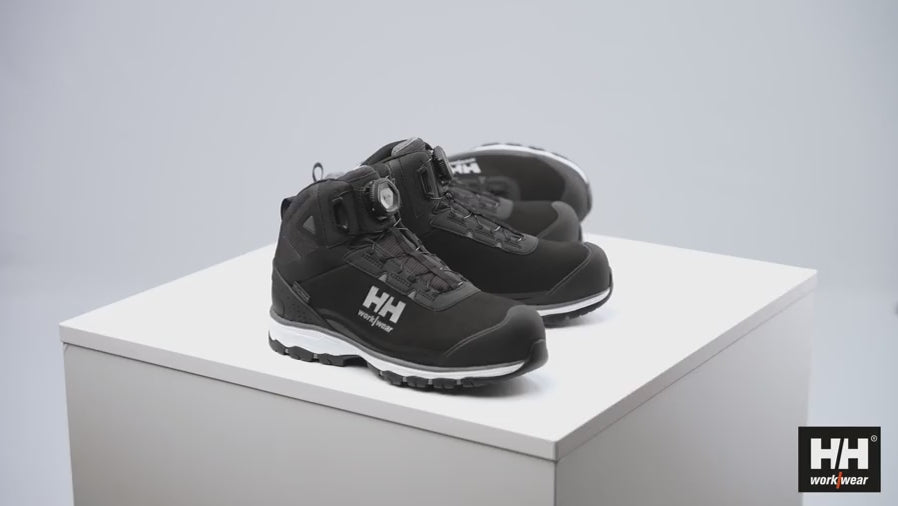 Helly Hansen Work Wear - 78382 CHELSEA EVO 2 LOW MID BOA S3 HT W - 360 Rotational Films-Workwear-Sales Meeting Material