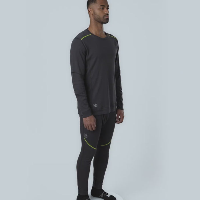 Helly Hansen Work Wear - 75249 - FYRE BASELAYER CREWNECK 75449 - FYRE BASELAYER PANT_ES - WW-SS25-360 VIDEOS