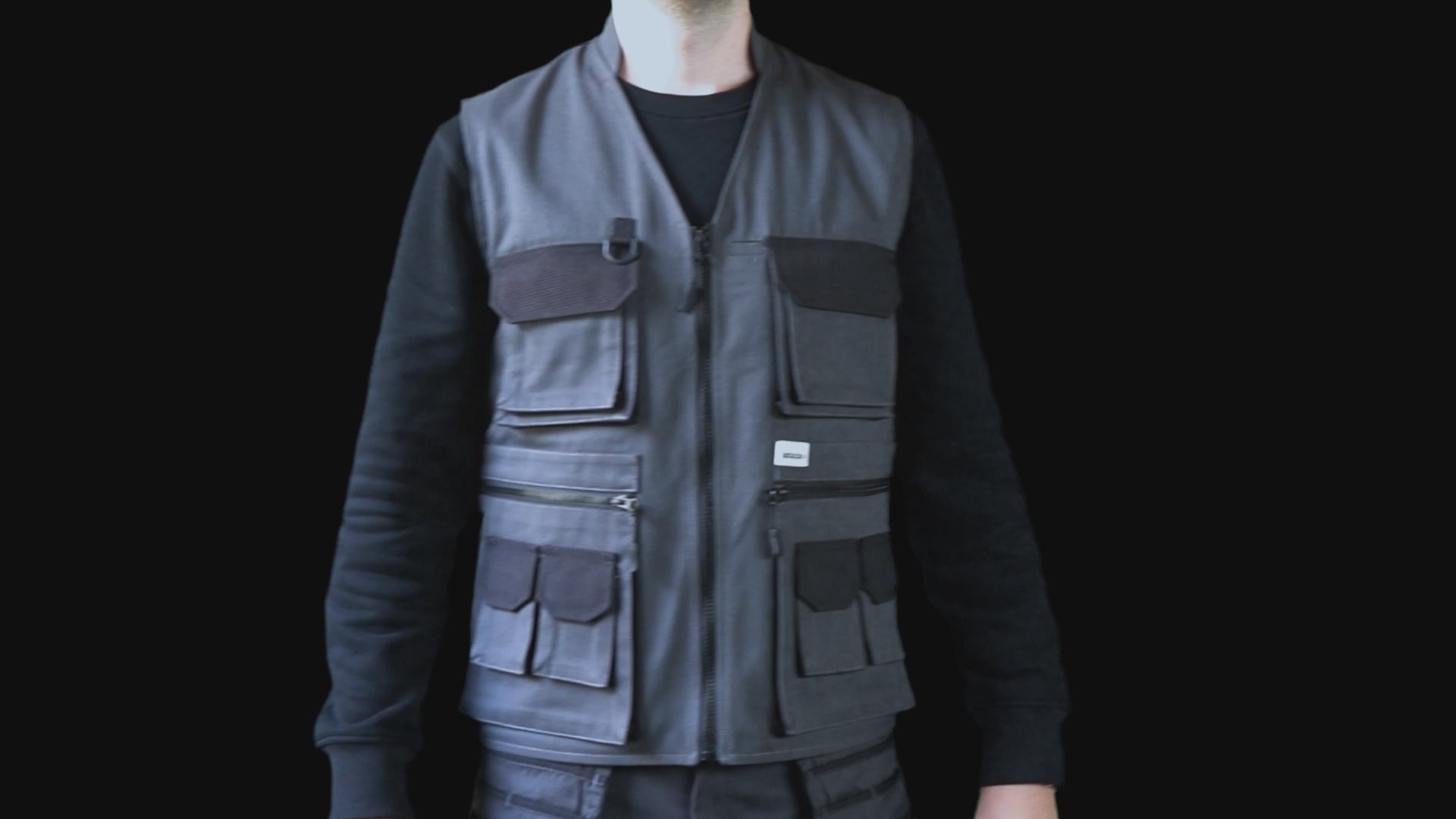 Gilet de travail déperlant BITCO OHM homme - multiples poches à outils