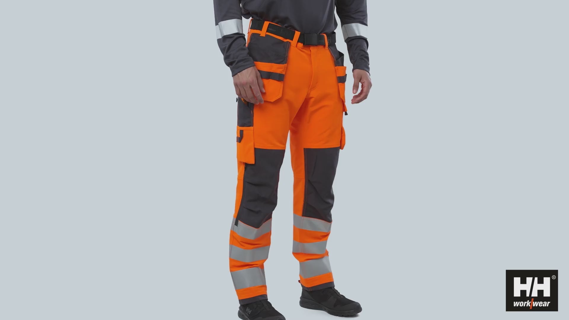 Helly Hansen Work Wear - 77428 ALNA 4X CONSTRUCTION PANT CL 2 - 360 films-Alna 4X-WW-2023