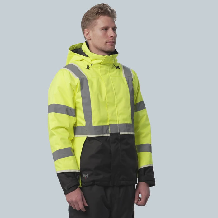 Helly Hansen Work Wear - 71355 UC-ME WINTER JACKET - 360 Rotational Films-Workwear-Sales Meeting Material