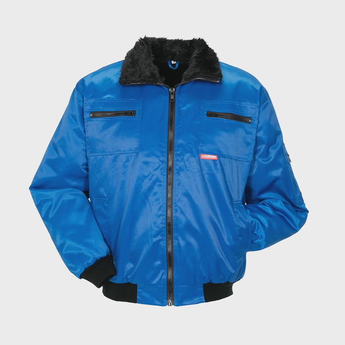 Planam kornblumenblau 360° Ansicht