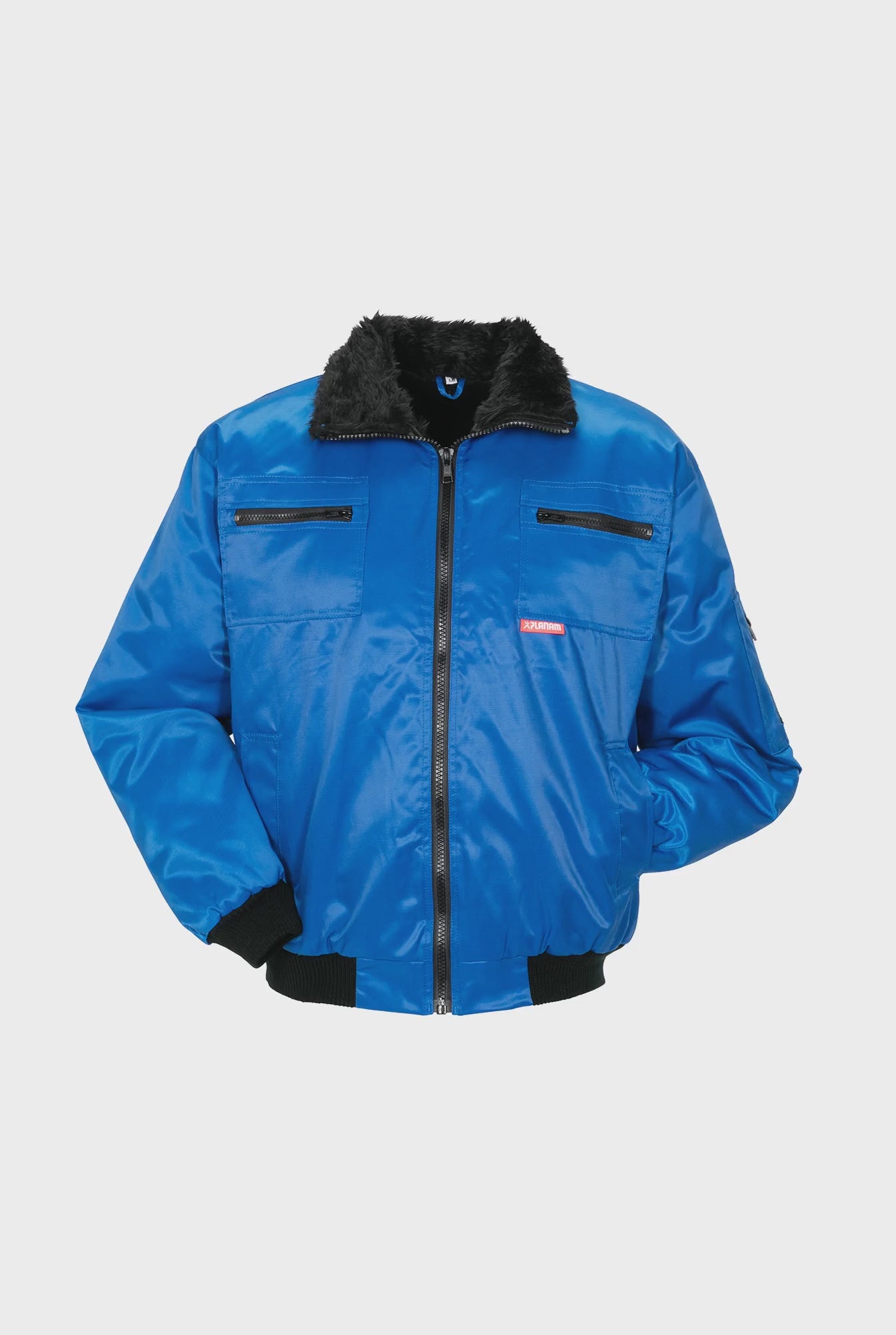 Planam kornblumenblau 360° Ansicht