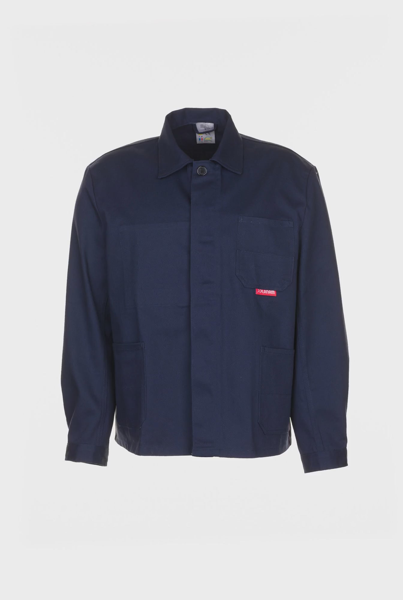 Planam hydronblau 360° Ansicht