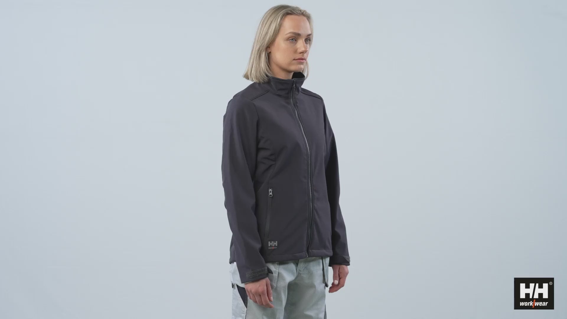 Helly Hansen Work Wear - Film 11 - 74241 - W MANCHESTER 20 SOFTSHELL JACKET - Workwear-S23-Summer 2023-360 films-360