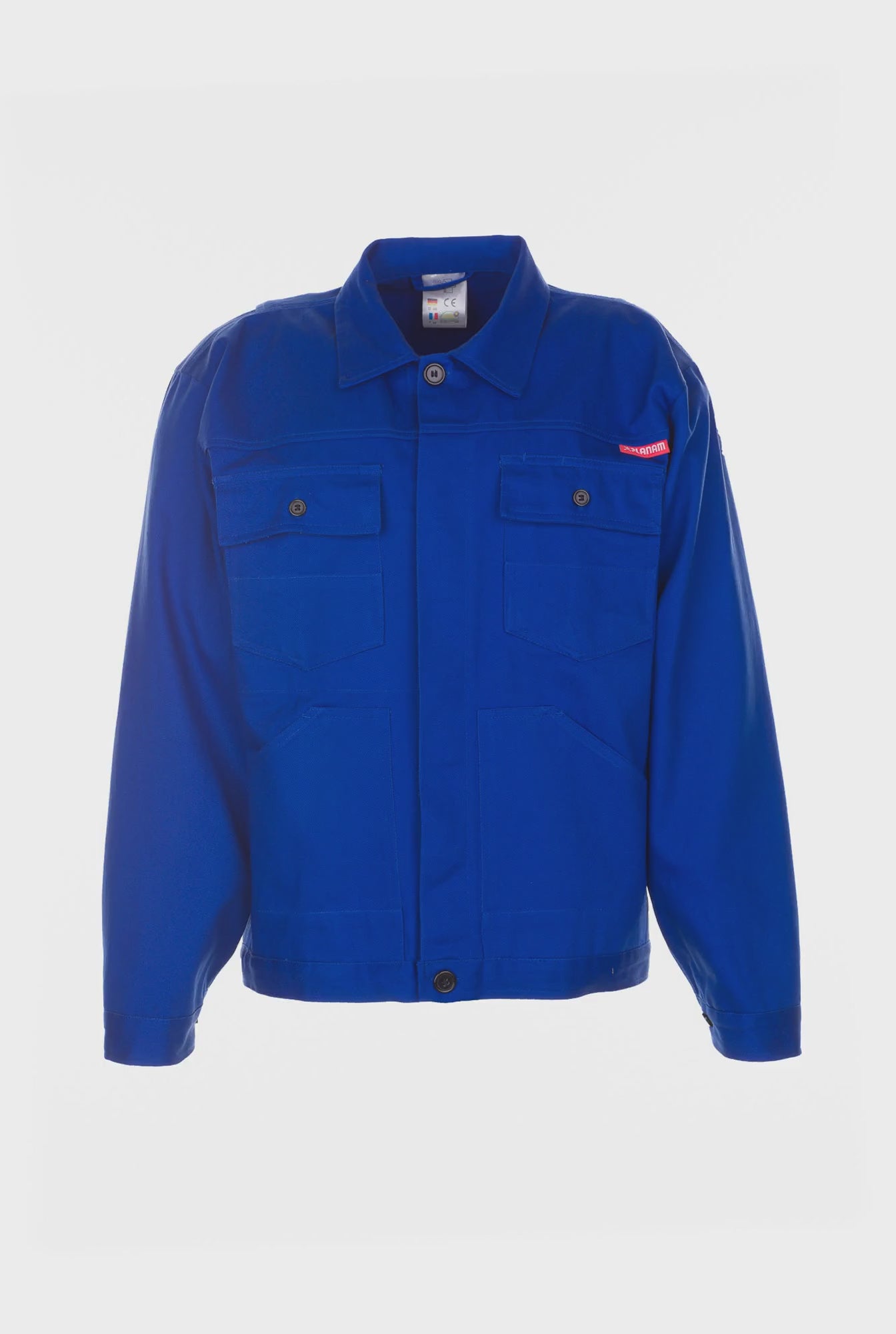 Planam kornblumenblau 360° Ansicht