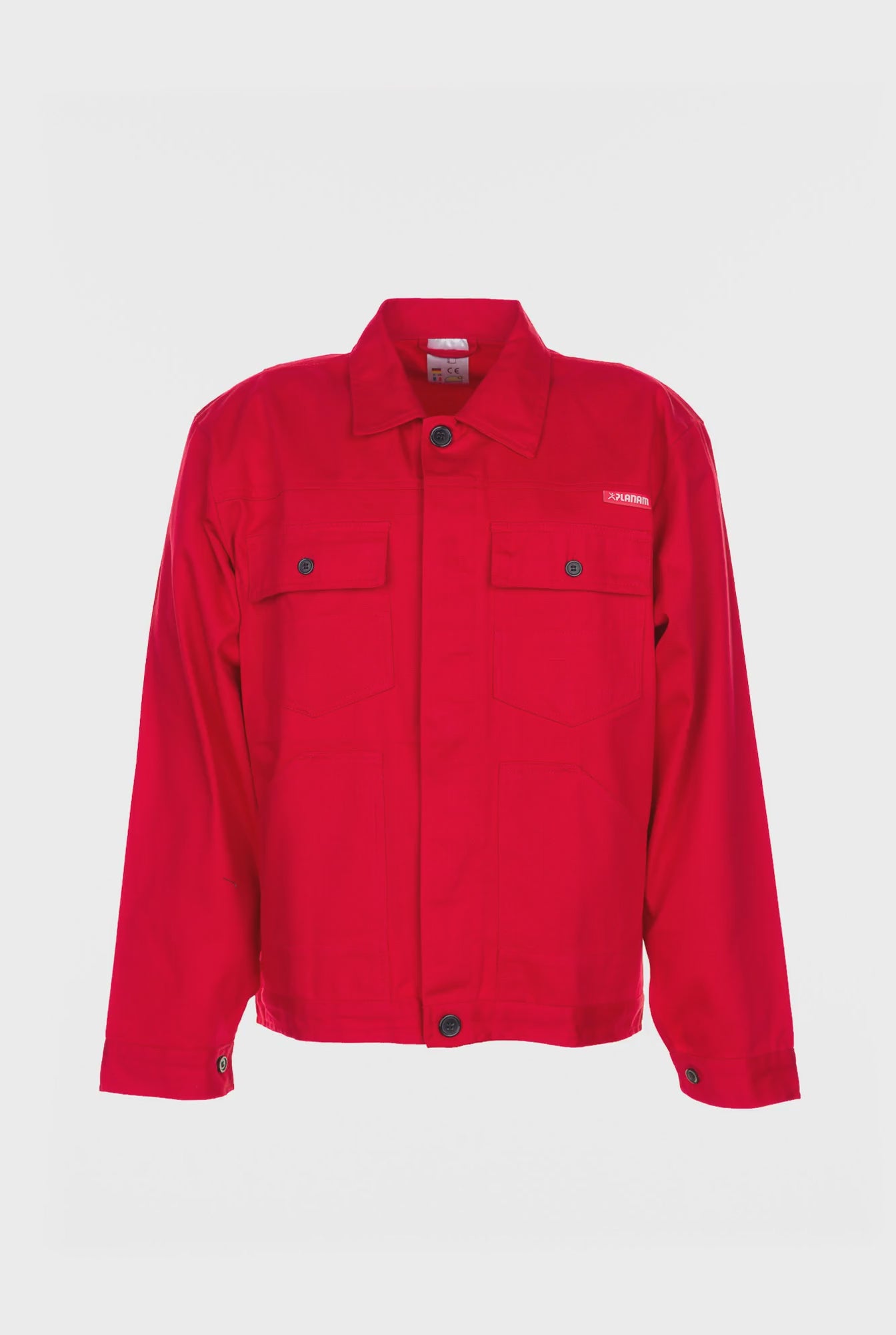 Planam mittelrot 360° Ansicht