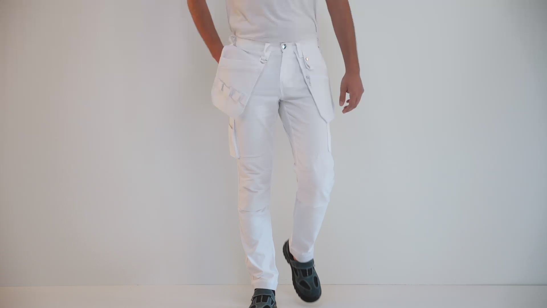 Pantalon de travail peintre homme BITCO MAAS stretch déperlant - genoux renforcés CORDURA®