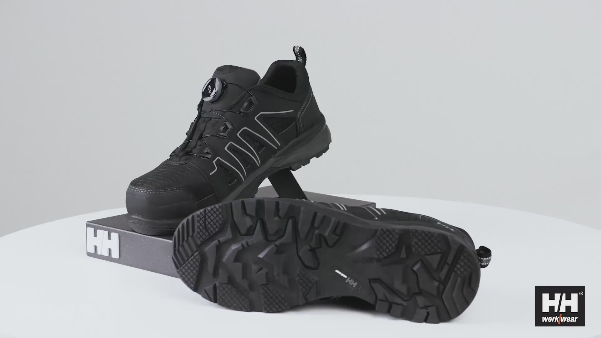 Helly Hansen Work Wear - 78420 - Manchester Sandal BOA S1P NEW - Product films-Workwear-Summer 2022-SS22-WW-Product video-Norwegian-1920x1080-Footwear-360 Rotational Films-360 films-Workwear