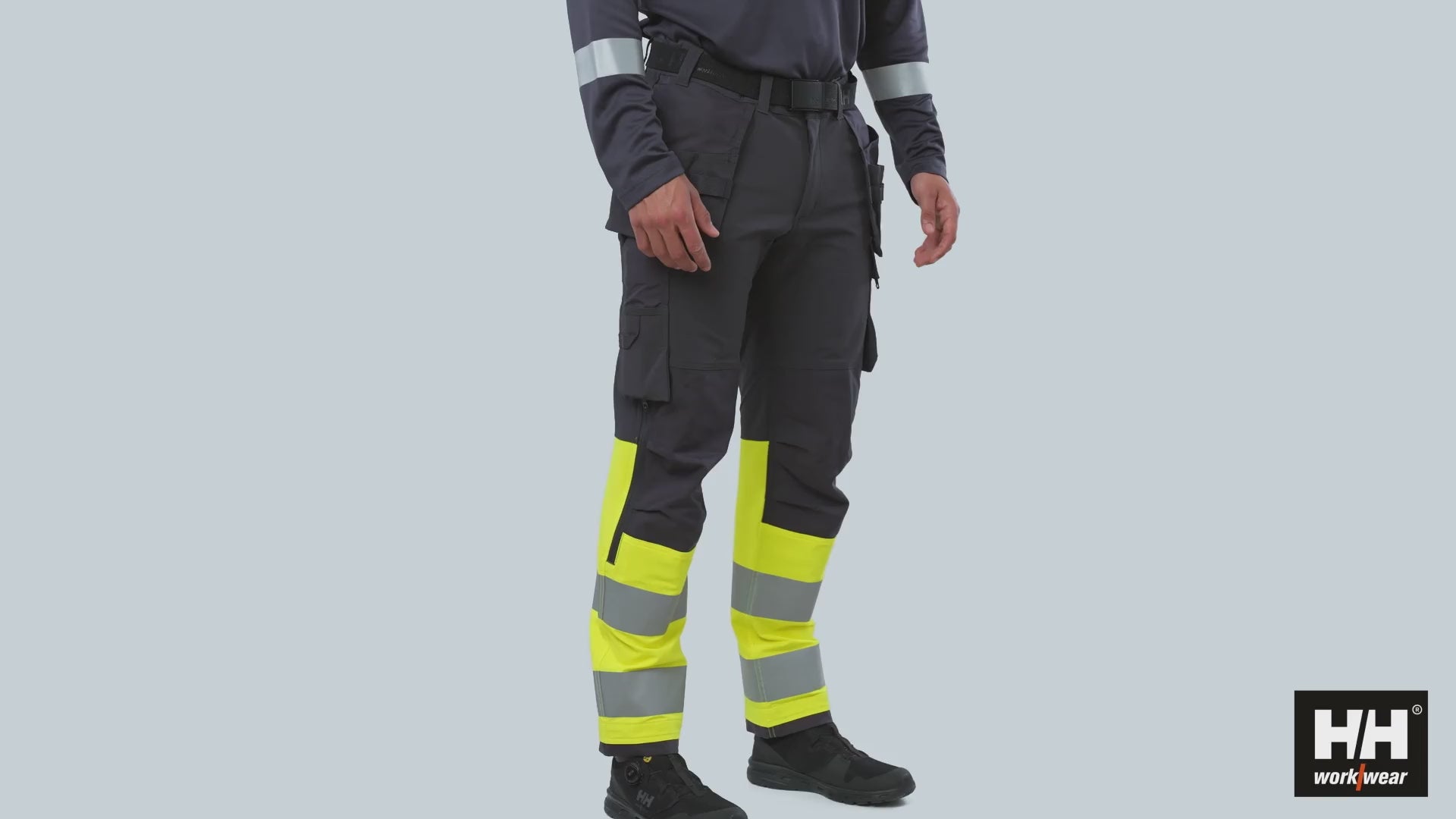 Helly Hansen Work Wear - 77427 ALNA 4X CONSTRUCTION PANT CL 1 - 2023-360 films-Alna 4X-WW