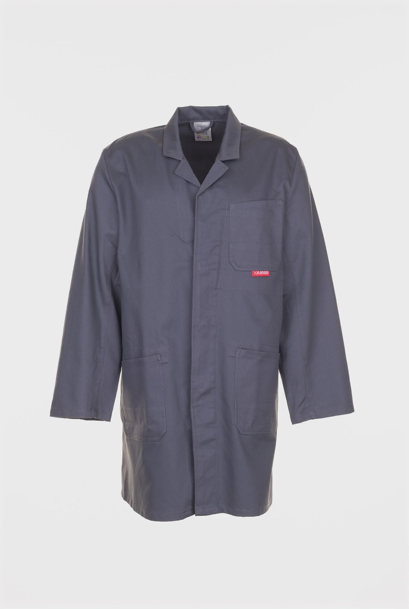 Planam grau 360° Ansicht