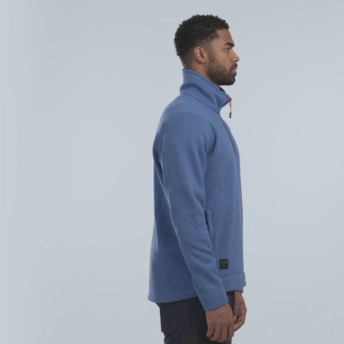 Helly Hansen Work Wear - 72251 KENSINGTON HALF ZIP KNIT FLEECE - 360 films-FW23-WW