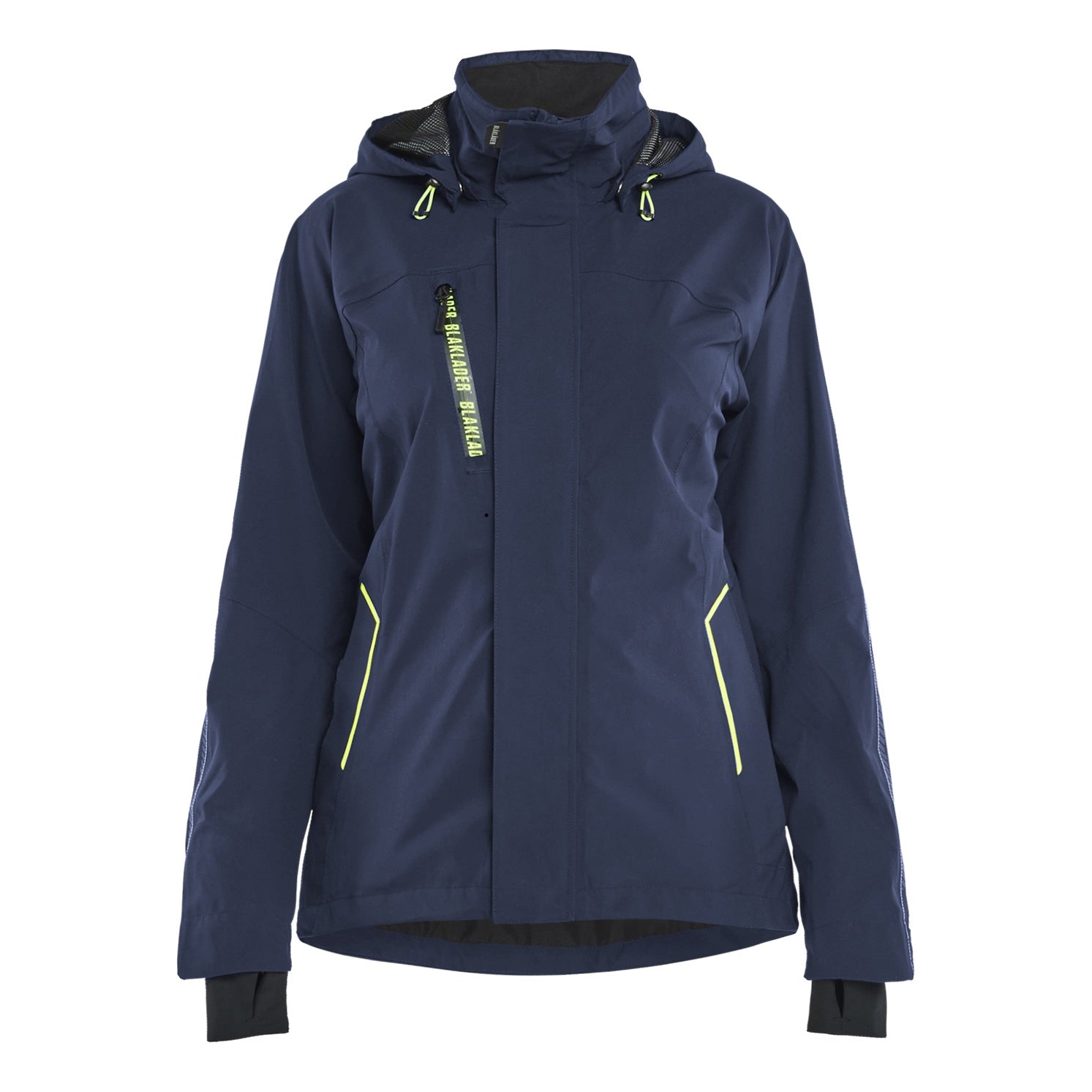 Blaklader BLAKLADER 44031917 Women's Shell Jacket Stretch Hi Vis Reflective Shell Work Jacket WOMEN - Waterproof - 440319178633