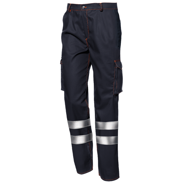 Sir Safety SIR SAFETY POLYTECH WITH BANDS Hi Vis Reflective Work Trousers MEN - Flame Retardant - MC5763Q5