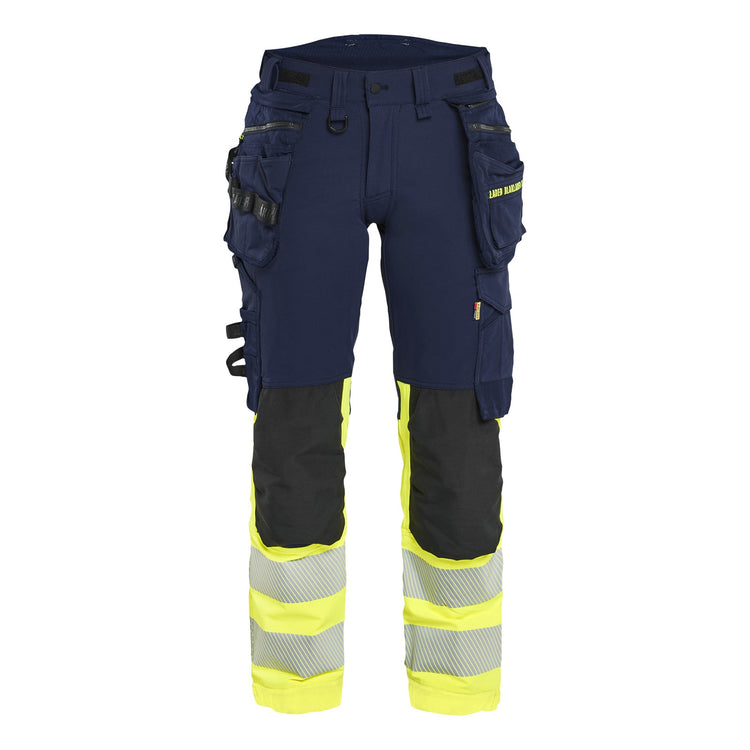 Blaklader BLAKLADER 70251648 Women's Hi Vis trousers 4 way stretch Hi Vis Reflective Work Trousers Women - double weave - 702516488933