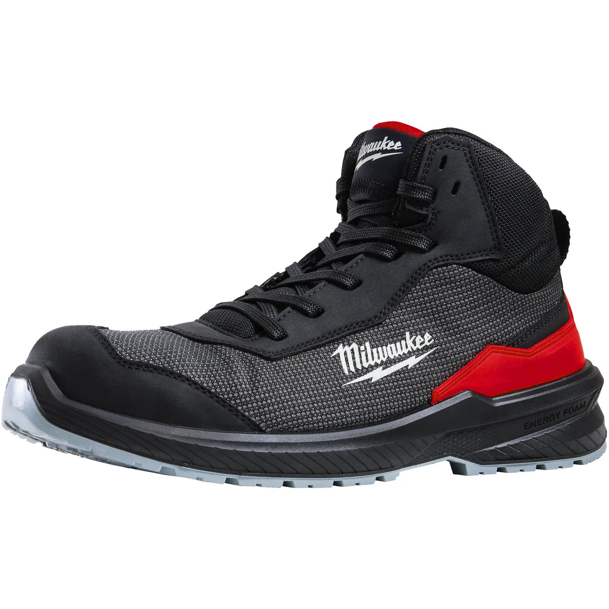 Milwaukee FLEXTRED™ S1PS Mid-Cut Safety Shoes ESD 1M110133 - Black