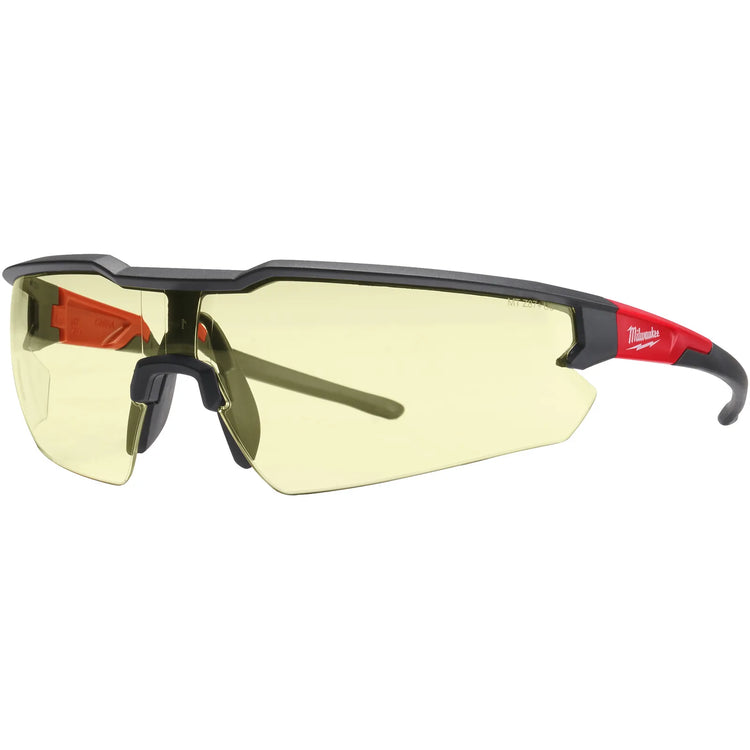 Milwaukee Enhanced Safety Glasses - Yellow - Yellow