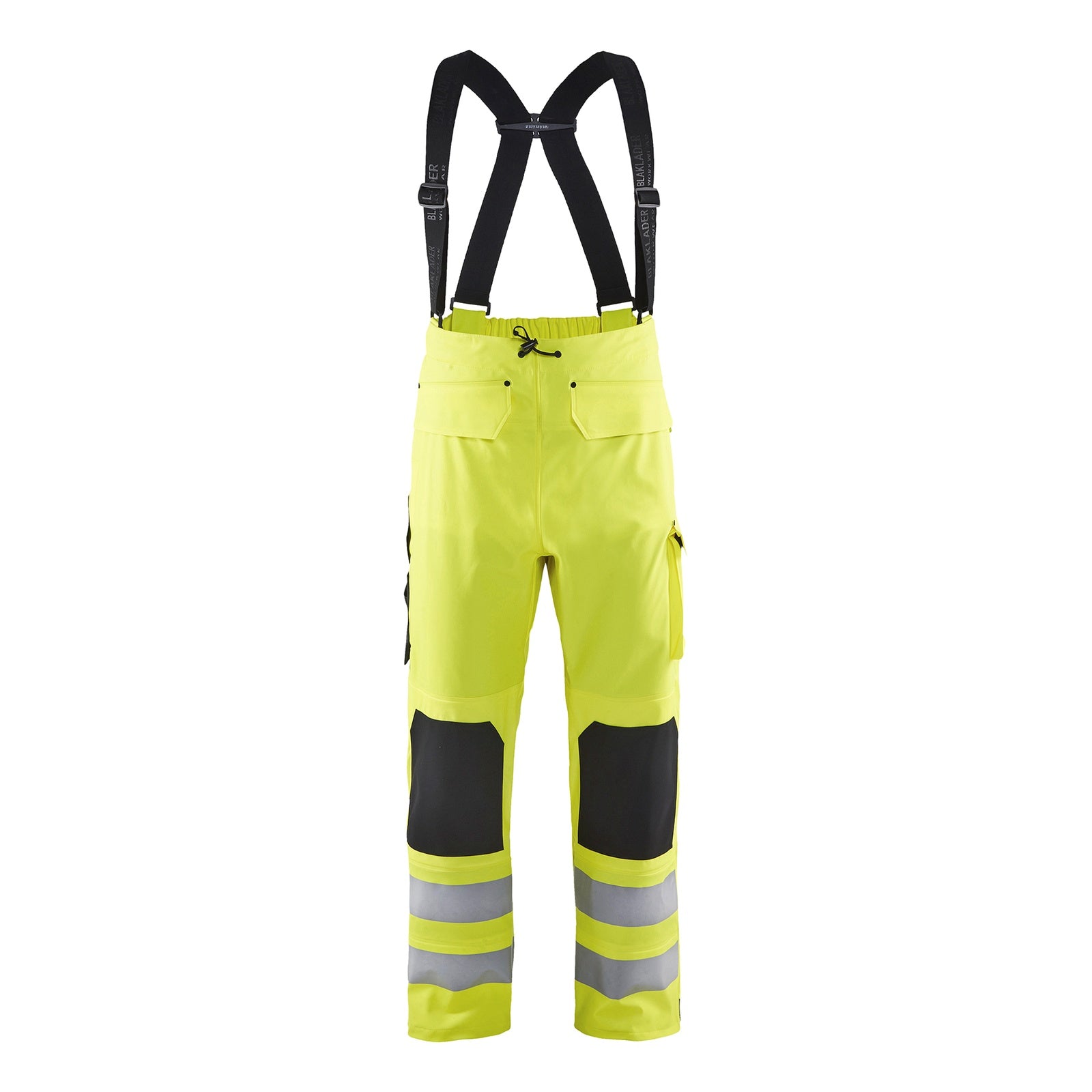 Blaklader BLAKLADER 13022003 Rain Trousers Hi Vis LEVEL 2 Hi Vis Reflective Work Trousers Men - Waterproof - 130220033300