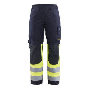 Blaklader BLAKLADER 71881512 | Women's Multinorm Inherent trousers Hi Vis Reflective Work Trousers Women - Ripstop Fabric - 718815128933