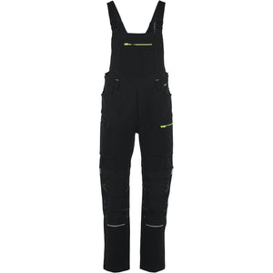 Planam rECOline Bibpant black/black - Main