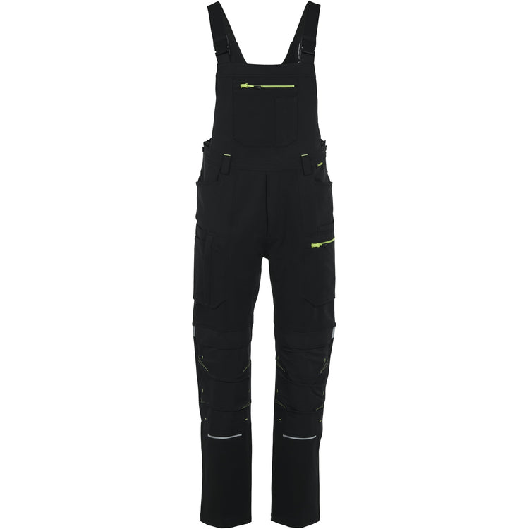 Planam rECOline Bibpant black/black - Main