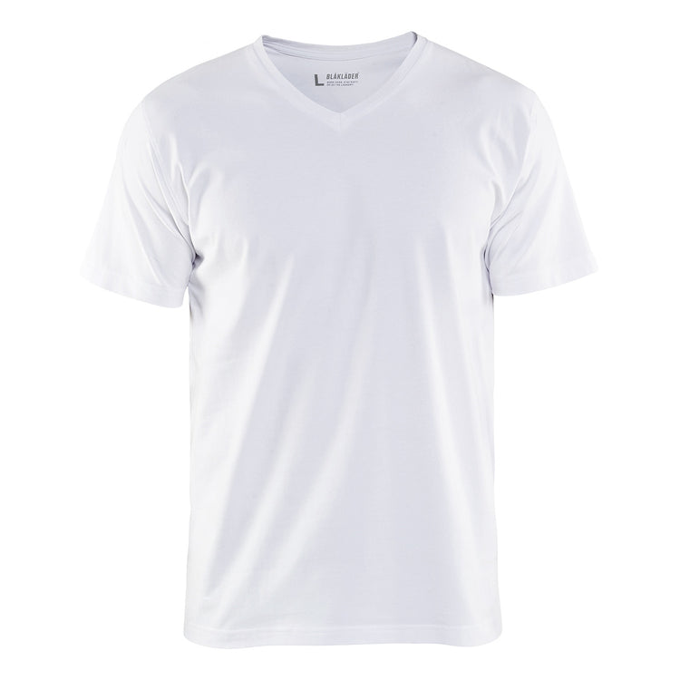 Blaklader BLAKLADER 33601029 T SHIRT, V NECK Short Sleeve Work T-Shirt MEN - 95% Cotton - 336010291000
