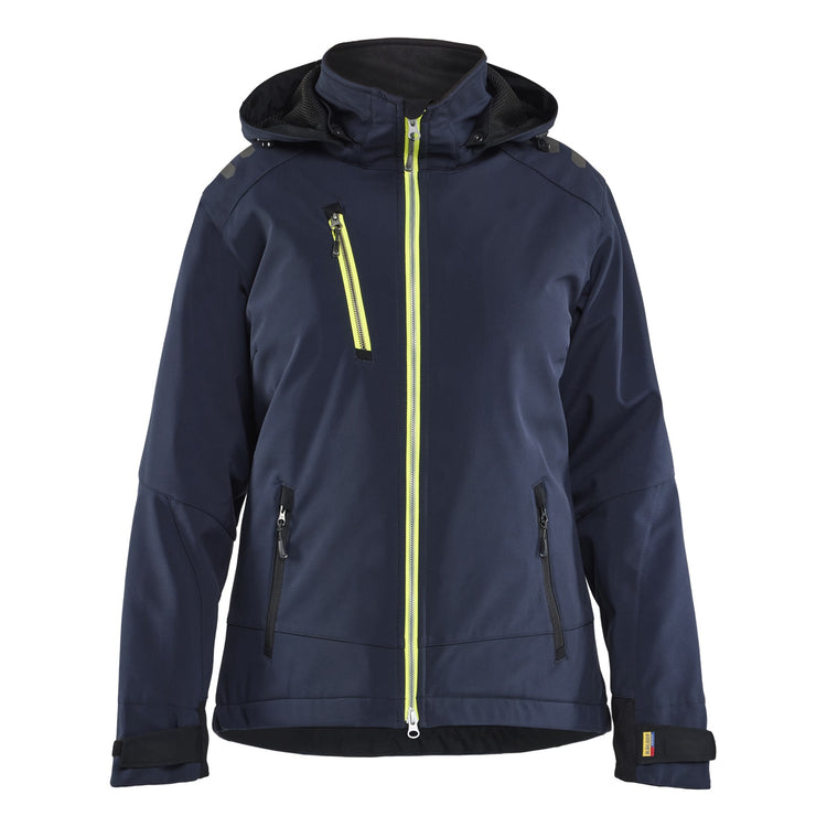 Blaklader BLAKLADER 47512513 Women’s Lightweight Lined Winter Jacket Softshell Hi Vis Reflective Softshell Work Jacket WOMEN - Waterproof - 475125138633