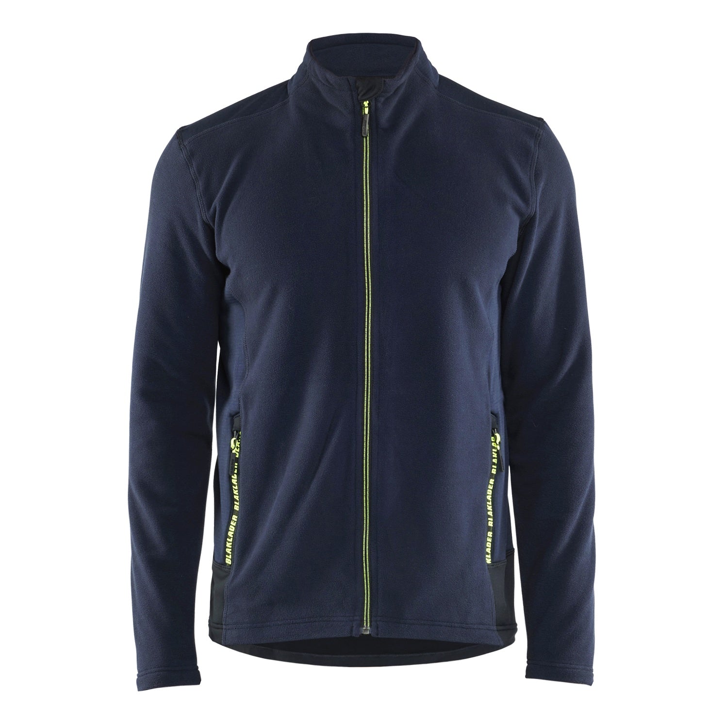 Blaklader BLAKLADER 47651010 Microfleece Jacket Hi Vis Reflective Work Jacket MEN - Antipilling - 476510108633