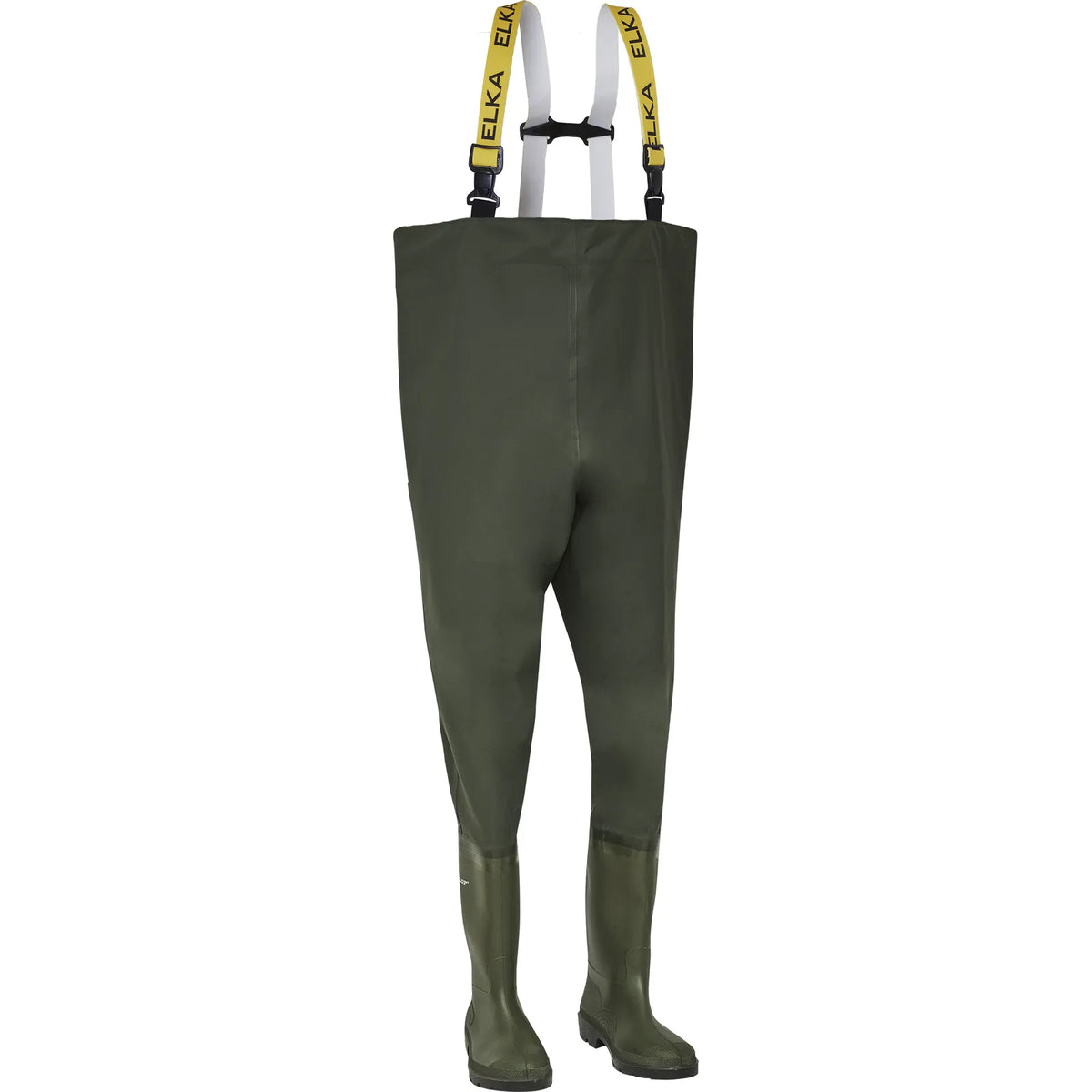 ELKA Rainwear - Waders - Wide model w/ safety - Olive