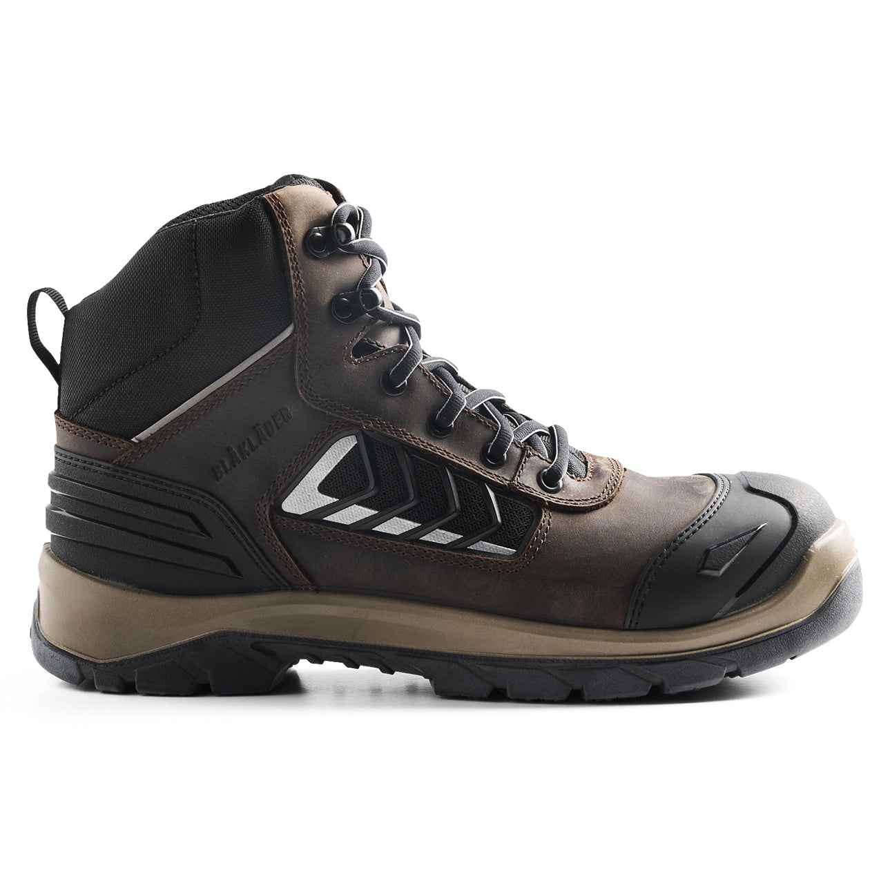 Blaklader BLAKLADER 24520000 ELITE Safety Boot S3 MEN Work Shoe - Brown/Black Upper - 245200007899