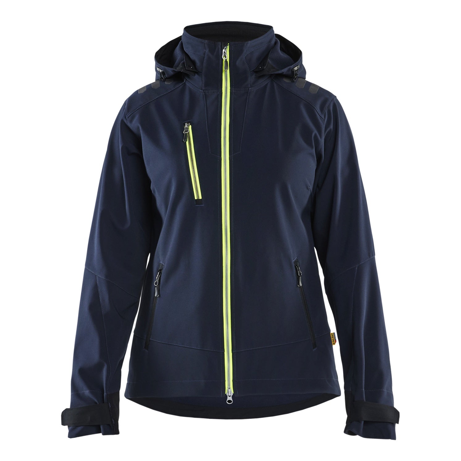 Blaklader BLAKLADER 47192513 Women's Softshell jacket Hi Vis Reflective Softshell Work Jacket WOMEN - Waterproof - 471925138633