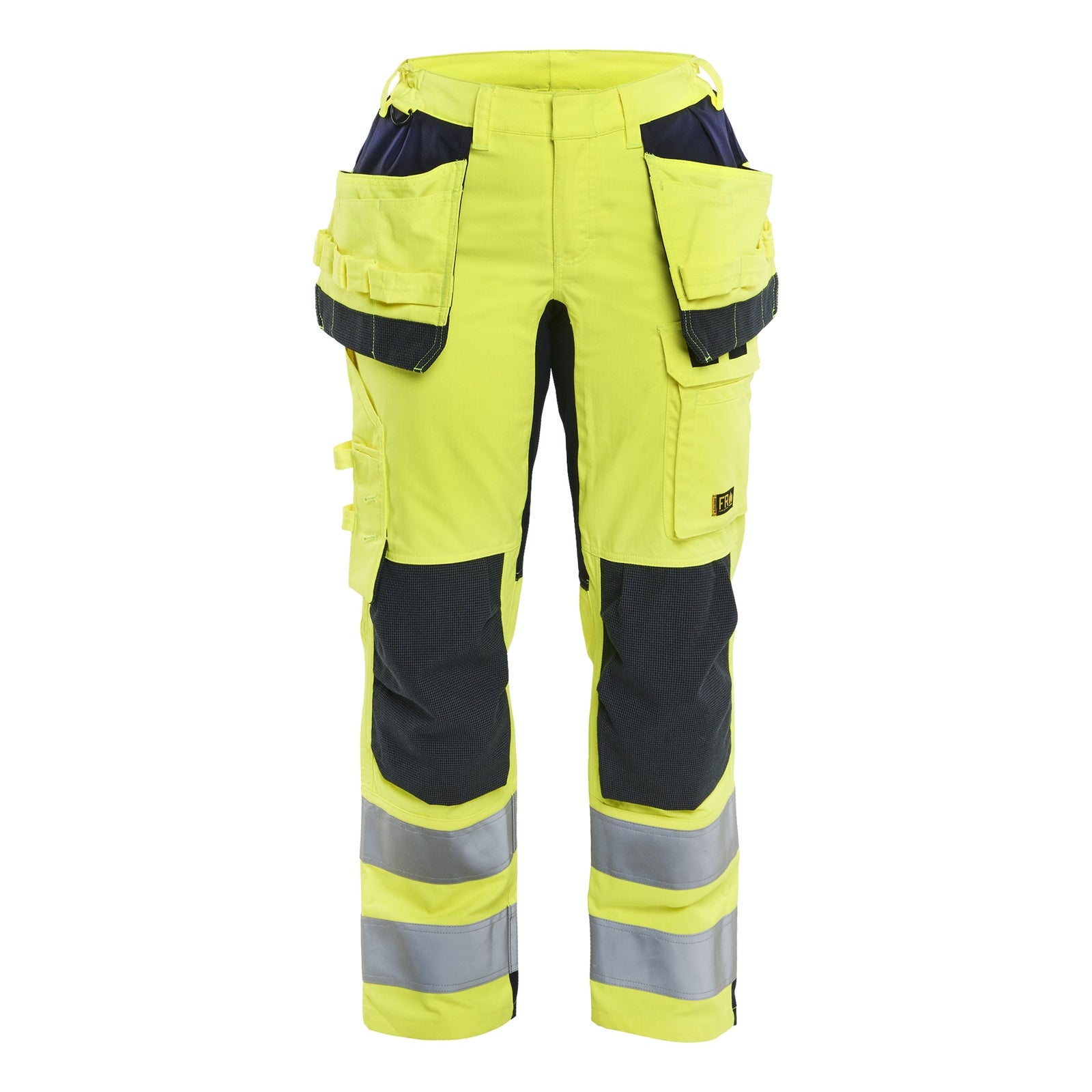 Blaklader BLAKLADER 71451512 | Women's Multinorm Inherent Trousers with Stretch Hi Vis Reflective Work Trousers Women - Ripstop Fabric - 714515123389