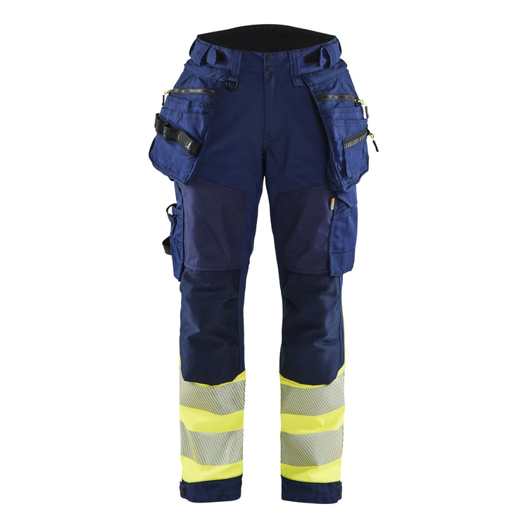 Blaklader BLAKLADER 71142513 | Women's Hi Vis softshell trousers Hi Vis Reflective Work Trousers Women - Waterproof - 711425138933