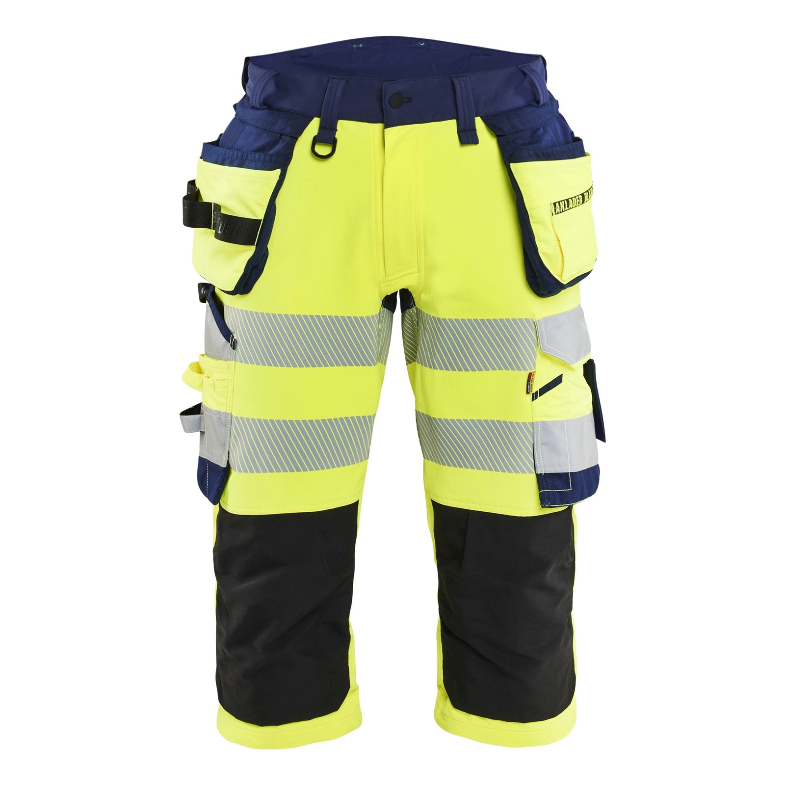 Blaklader BLAKLADER 11231648 HI VIS PIRATE TROUSERS 4 WAY STRETCH Hi Vis Reflective Work Pirate Bermuda Men - double weave - 112316483389