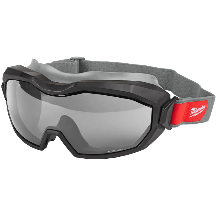 Milwaukee High-Profile Non-Vented Goggle - Grey - Grey