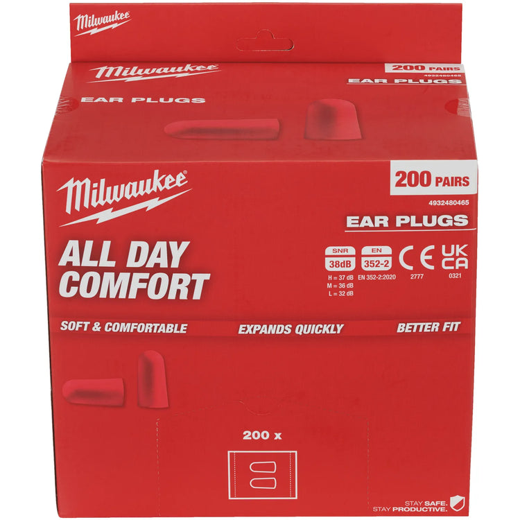 Milwaukee Foam Ear Plugs