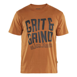 Blaklader BLAKLADER 94211042 T SHIRT GRIT AND GRIND Short Sleeve Work T-Shirt MEN - 100% Cotton - 942110424000