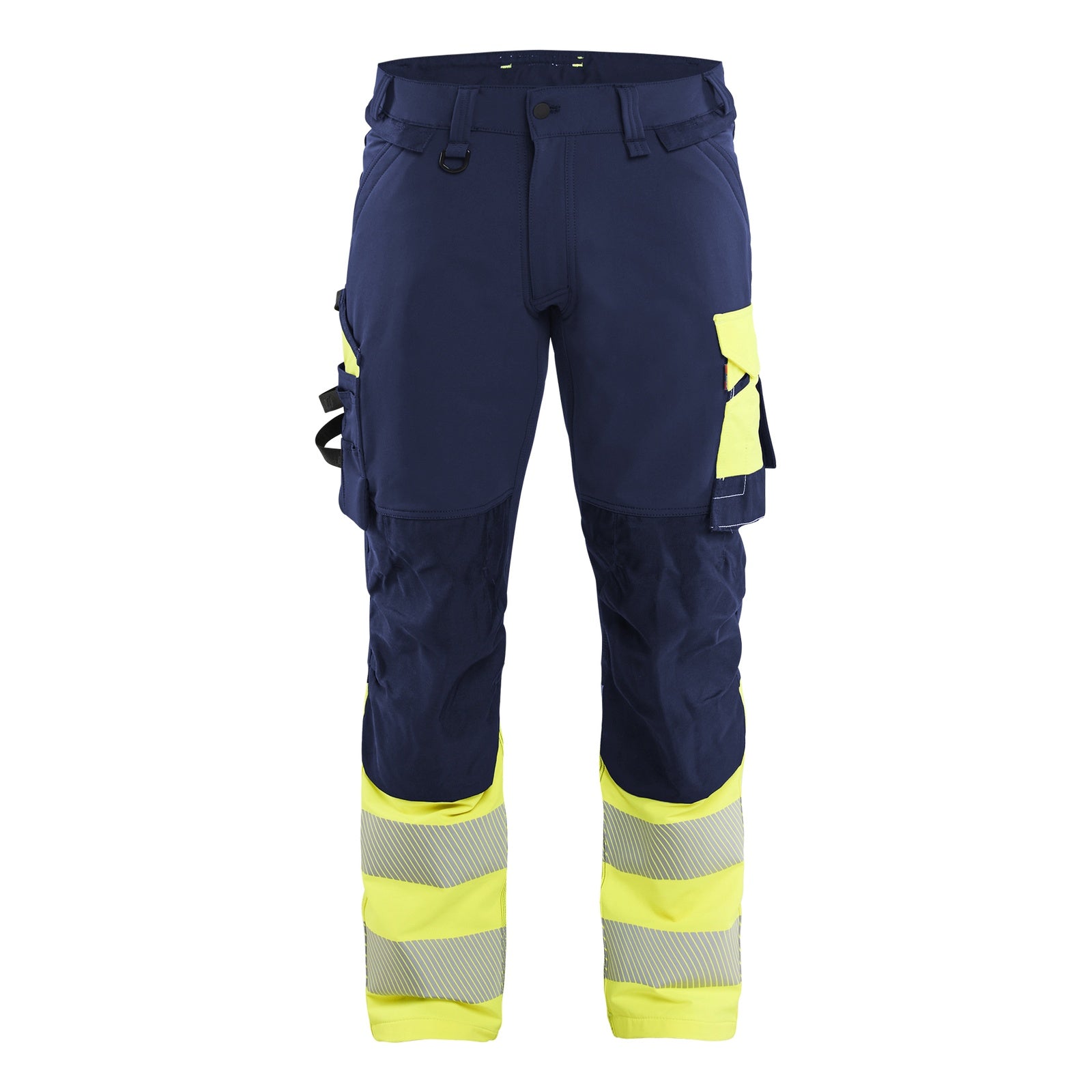 Blaklader BLAKLADER 11261648 | Hi Vis Trousers 4 Way Stretch Hi Vis Reflective Work Trousers Men - double weave - 112616488933