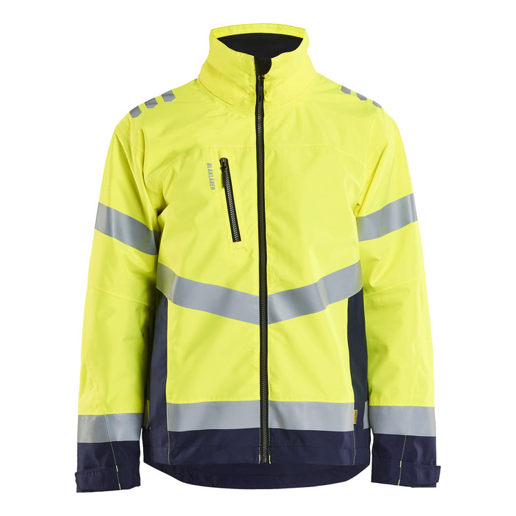 Blaklader BLAKLADER 47601977 Hi vis Shell Jacket Hi Vis Reflective Shell Work Jacket MEN - Waterproof - 476019773389
