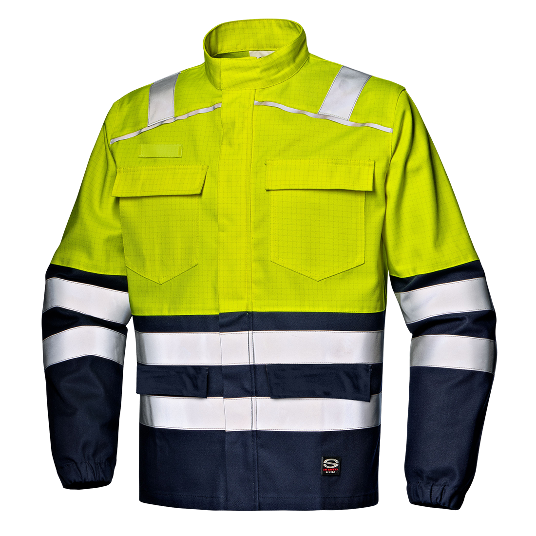Sir Safety SIR SAFETY SUPERTECH 360 Hi Vis Reflective Work Jacket MEN Safety Jacket - Flame Retardant - MC5940ED