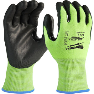 Milwaukee High-Visibility Cut Level B Work Gloves