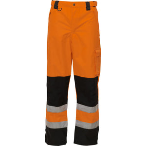 ELKA Rainwear - Visible Xtreme Oxford trousers - Fluorescent Orange/Black