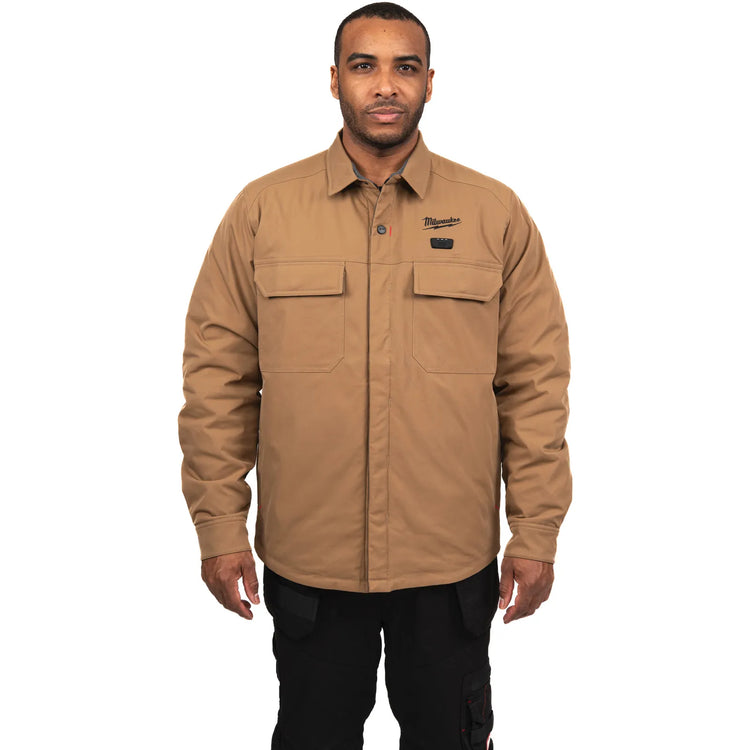 Milwaukee M12™ Heated Overshirt M12 HSJ - Beige