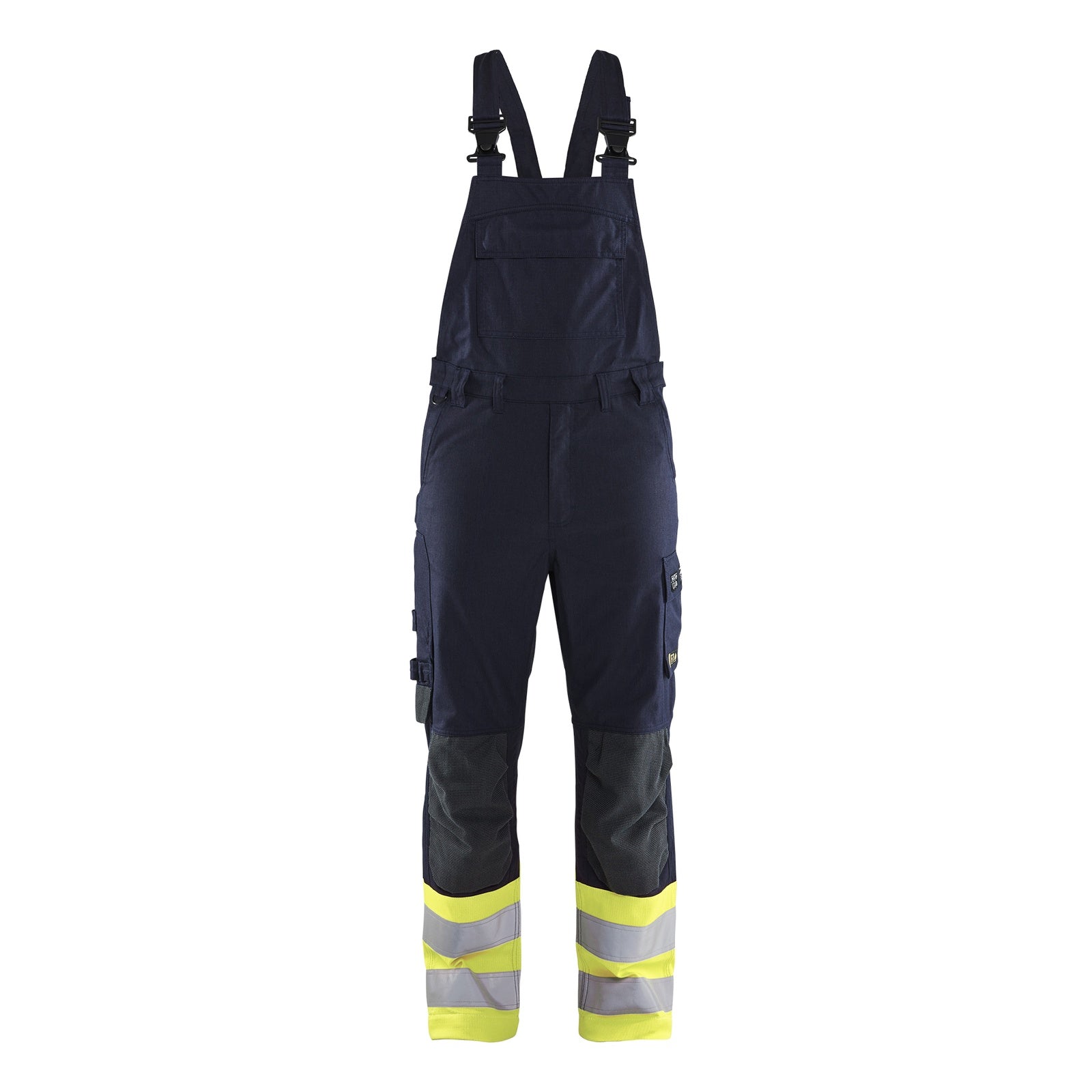 Blaklader BLAKLADER 28881512 Multinorm Inherent Bib Trousers Hi Vis Reflective Work Bib Trousers Men - ripstop fabric - 288815128933