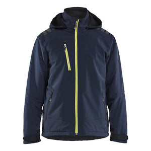 Blaklader BLAKLADER 47502513 Lightweight Lined Winter Jacket Softshell Hi Vis Reflective Softshell Work Jacket MEN - Waterproof - 475025138633