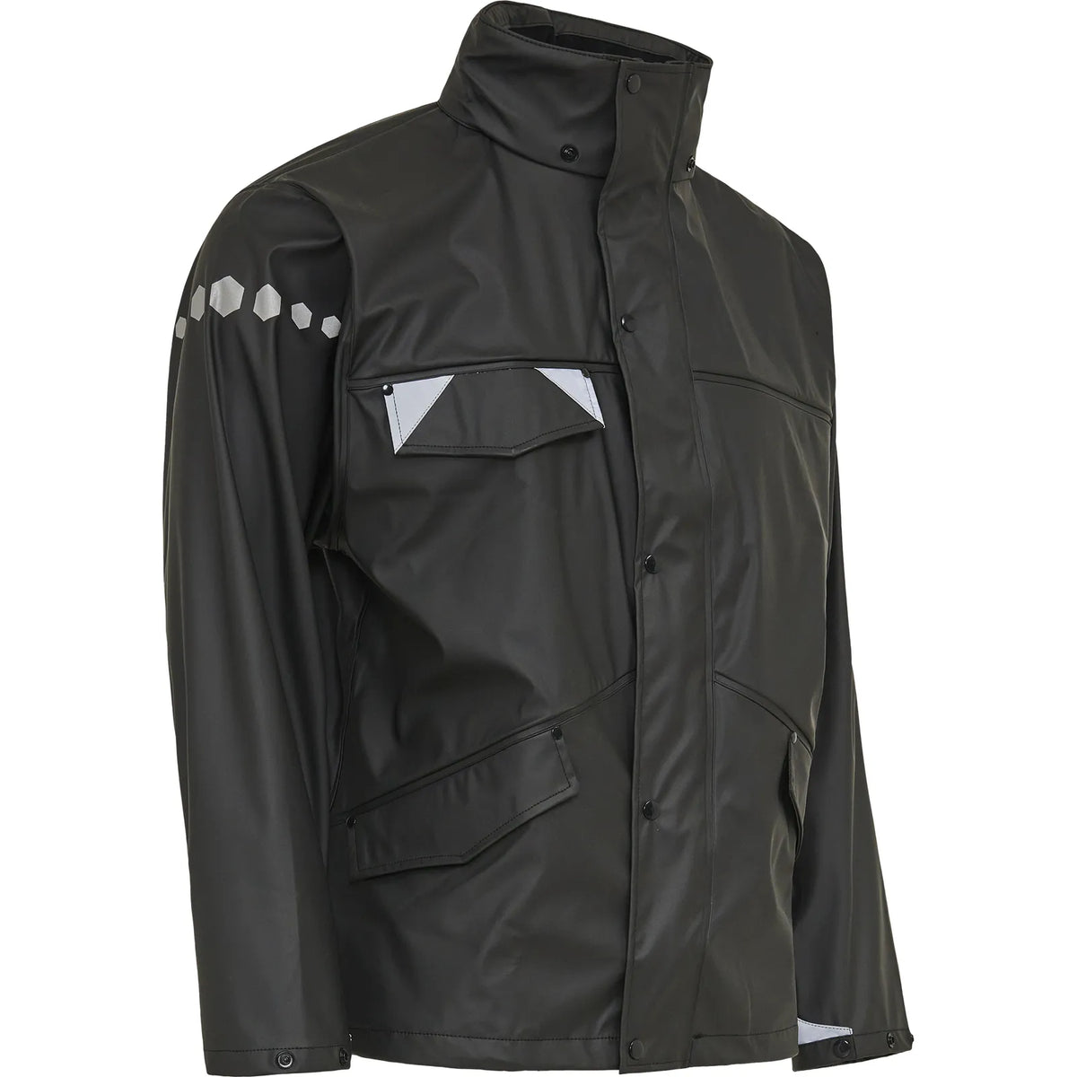 ELKA Rainwear - Dry Zone D-Lux PU Rain Jacket - Black