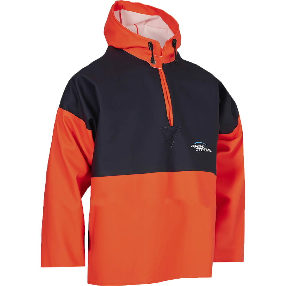 ELKA Rainwear - Fishing Xtreme Smock - Junior - Fluorescent Orange/Navy