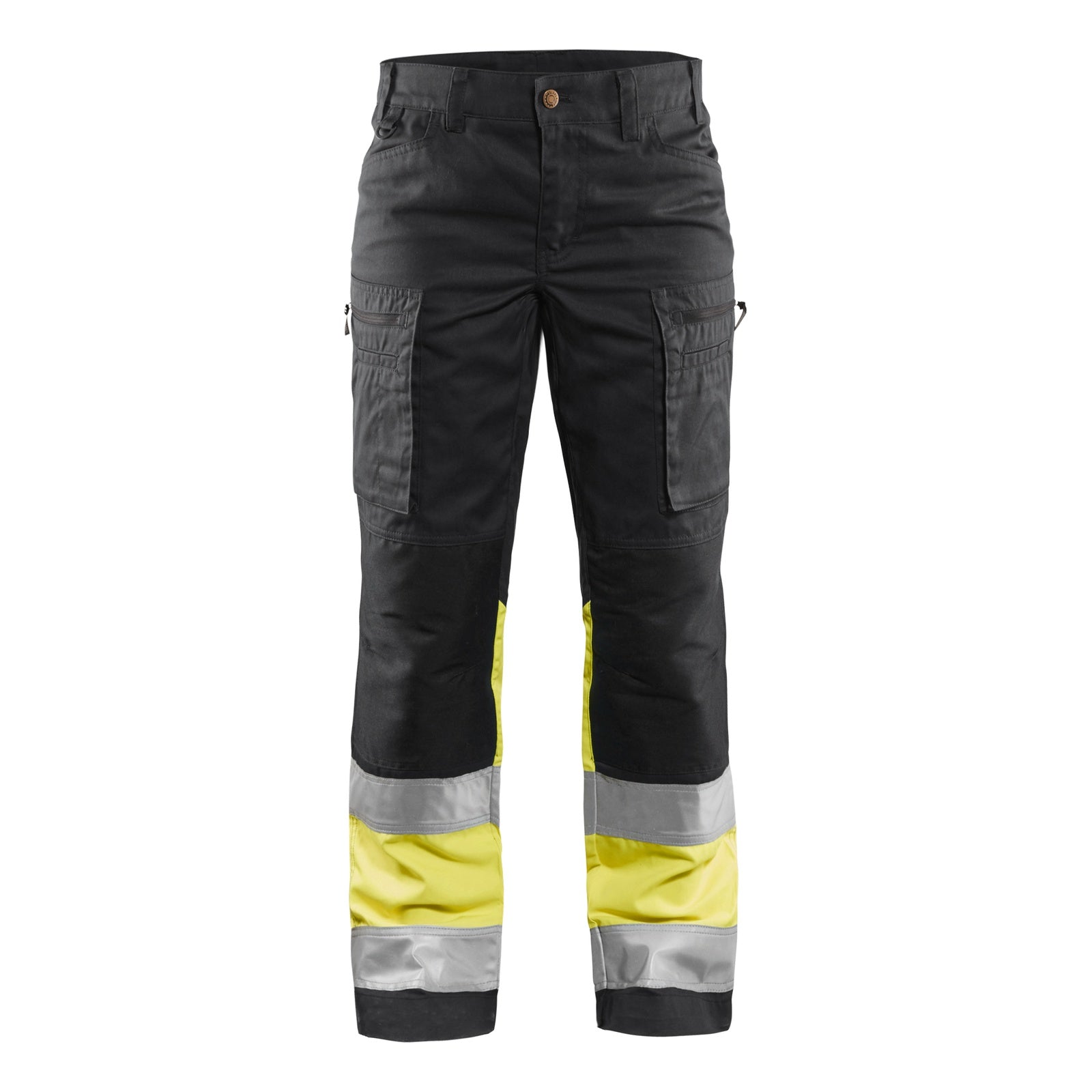 Blaklader BLAKLADER 71611811 | Women's Hi Vis trousers with stretch Hi Vis Reflective Work Trousers Women - Class 1 Certified - 716118118933