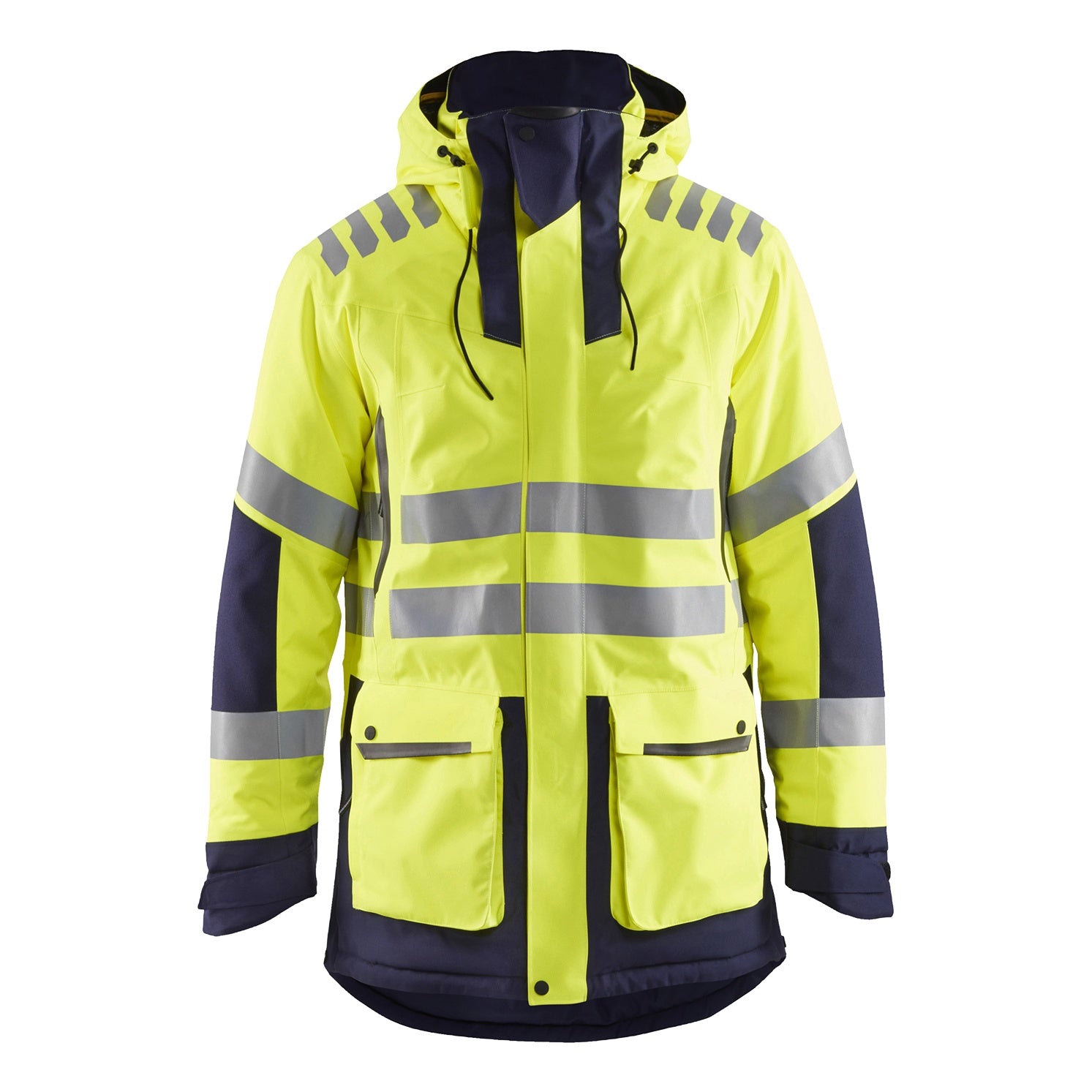 Blaklader BLAKLADER 44691921 Hi Vis Parka Evolution Parka Work Jacket MEN - Waterproof - 446919213389