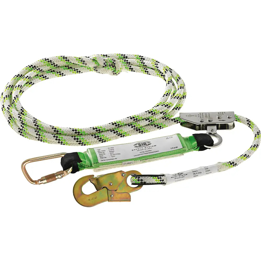 Sir Safety Block w/shock absorber+kernm rope 15m - FD1313